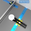 Table Saw Miter Gauge - Table Saw Dial Indicator Gauge,