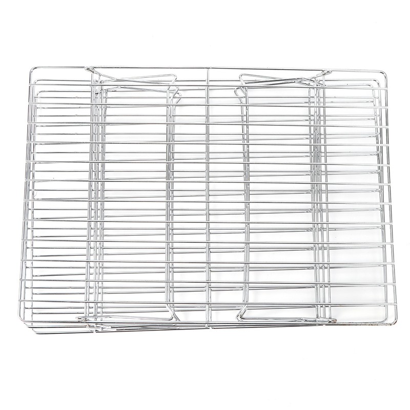 3‑Tier Cooling Rack Collapsible Folding Legs for Cookies Cakes Kitchen