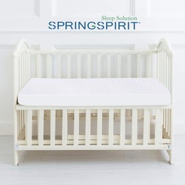 Waterproof Cot Bed Mattress Protector, Smooth Viscose Made From Bamboo Terry Suface Mattress Cover 60x120cm, Breathable for Toddler, Baby Bed