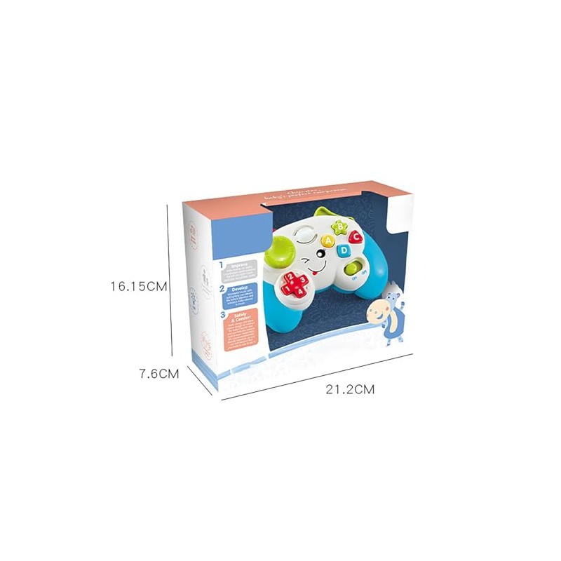 Control de Juguete con Luces Sonidos para Bebés de 6