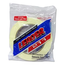 Nali 6 Rollos Masking Tape 12x50 Alta Calidad Leader *facturamos*