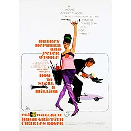 OMG Printing Audrey Hepburn How To Steal A Million Poster/Print/Picture Satin Photo Paper - A3-297mm x 420mm