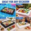 2 Pack Inflatable Serving Bars (Black+White)