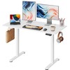 DEVAISE 48 Inch Electric Standing Desk, 3 Adjustable Height Stand