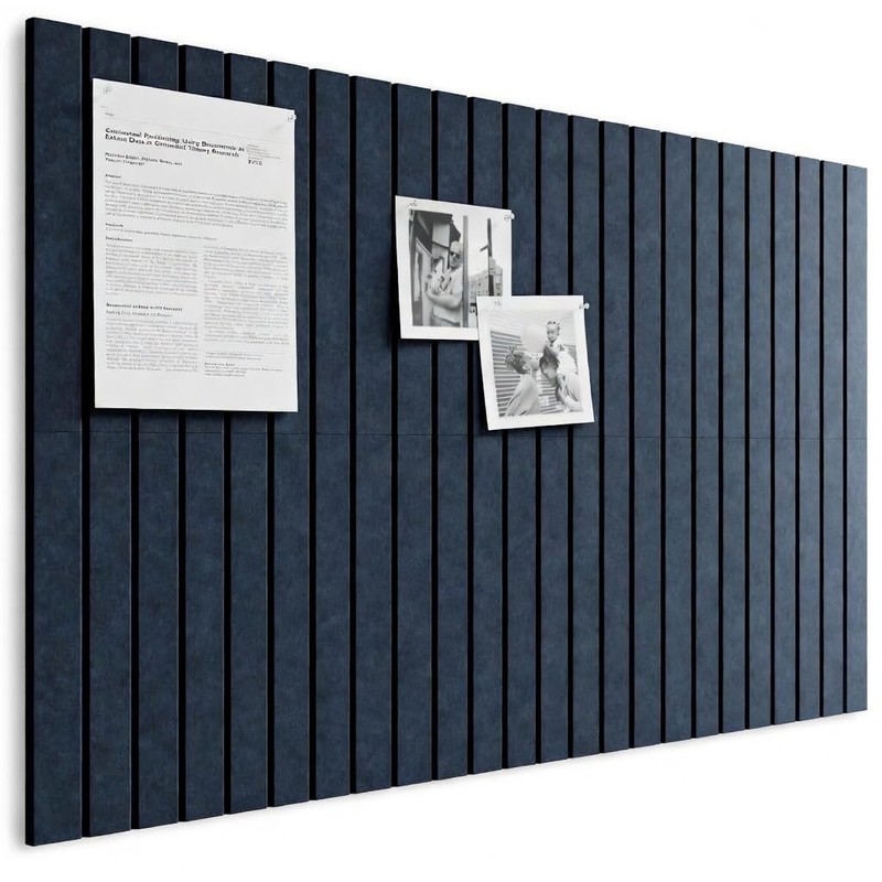 Bumusty Large Cork Board Alternative-36 x 24" Felt Bulletin Board