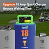 FcotMiue Upgrade 48 Volt 18 Amp Golf Cart Charger with