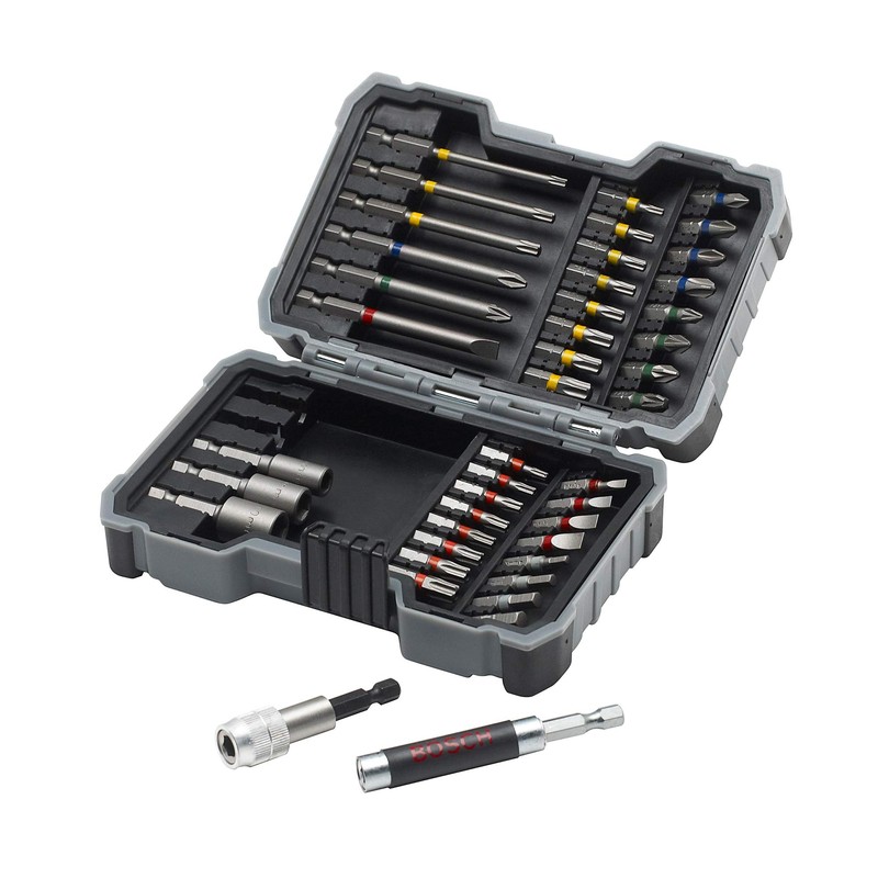 Bosch Professional 43 Piece Extra Hard Screwdriver Bit and Nutsetter
