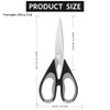 Vutyvve Kitchen Scissors, Stainless Steel Blades, Soft Grip, Multifunctional Kitchen