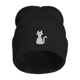 MiAnMiAn Gorro de punto bordado para hombres y mujeres, gorro de invierno bordado, color22, Medium