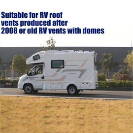 BODLYL RV Roof Vent Seal 51", White TPE Rubber for Ventline, Hengs and Camco, RV Seal Replacement for Vent Covers for roof Replacement Gasket (1 Pack)