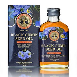 Siberian Black Cumin Seed Oil 100 Ml, Premium Quality, Extra Virgin, First Cold Press – 3.4 Fl Oz