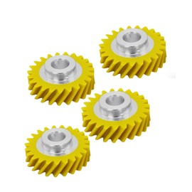 （4-PCS）W10112253 Mixer Worm Gear Replacement for Whirlpool and KitchenAid Mixers Gear Replaces for Parts 4162897 4169830 AP4295669 PS11748374 4161531 WPW10112253