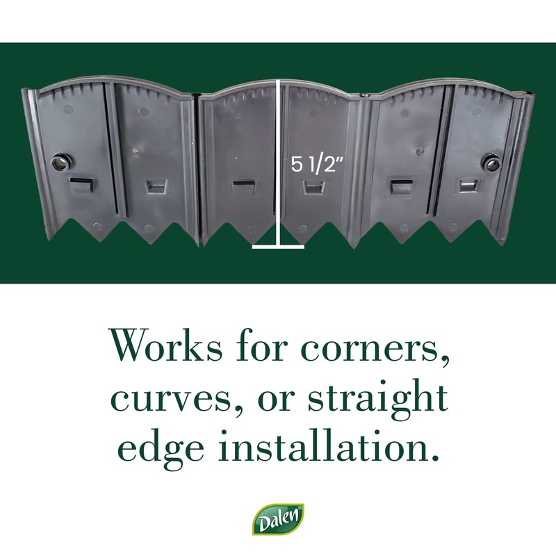Dalen HammerEdge Pound in Edging - 16 Durable Interlocking Pieces