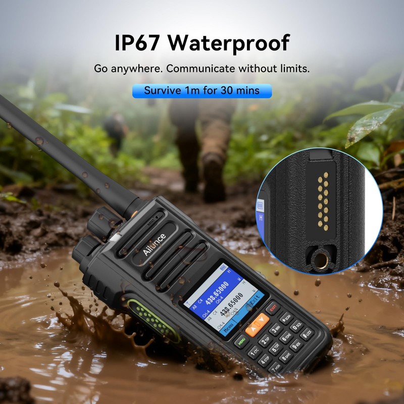 Retevis Ailunce HA2 APRS Dual Band Ham Radio with APP