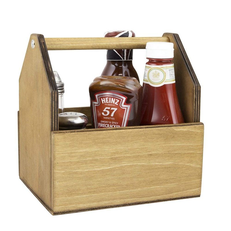 Chalkboards UK WC981 Condiment Holder for Bar and Table Tops,