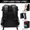 Laripwit 54 Cans Backpack Cooler Insulated Leak-Proof Large Leather Cooler