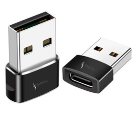 SNESH SNESH 2Pack USB-C Female to USB Male Adapter, USB C to USB A Adapter Compatible with Mbook, Notebook, Tablet, Smartphon