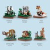 MEIEST Mini Animals Building Blocks Set, Land Animal Theme Collection,