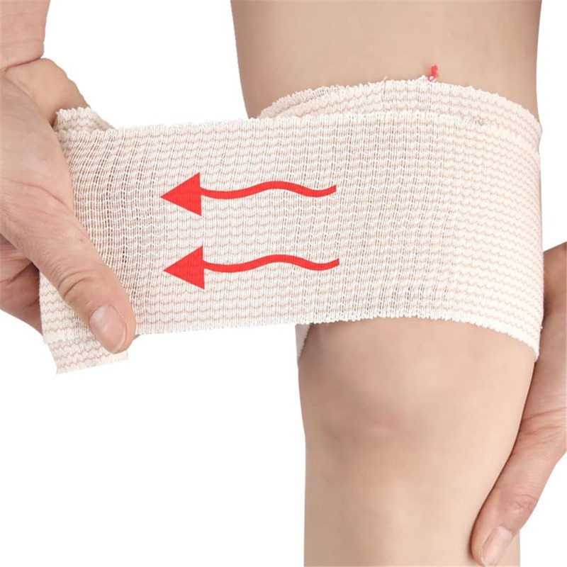 Elastic Bandage Wrap with Self-Closure, 3 Pcs(1x2”, 1x3", 1x4") Compression