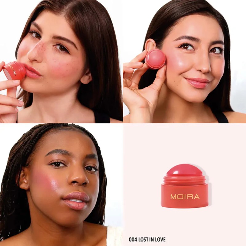 Rubor Moira Soft Blush Balm Tono Del Maquillaje 004 Lost