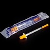 ZVF ZVF 100 Pack 1ml 0.3x8mm Plastic Multiple Uses Measuring