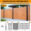 BITALS Q235A-Steel 4ft (H/48in) Heavy Duty Fence Post - Serial