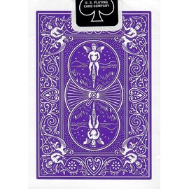 Bicycle Purple Rider Back Playing Card Deck Poker Size