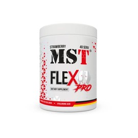 MST Nutrition Flex Pro Powder - Collagen, MSM, Glucosamine, Chondroitin & Hyaluronic Acid - High Quality Formula - Made in Germany (420 g, Strawberry)