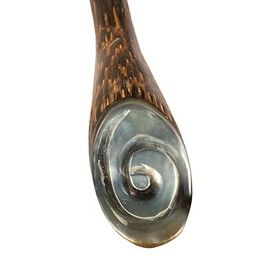 CCcollections Wooden Hair Pins for Women | Vintage Hair Accessories for Women | Decorative Pin for Daily Wearing, Casual, Party, Travel, & Weddings - Shell Cover E Off-White