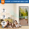 MAGZO Magnetic Screen Door, Fits Door Size 32'' x 80'',