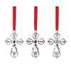 Lenox 893581 Mini 3-Piece Cross Ornament Set