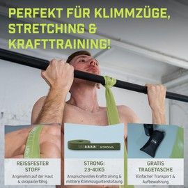 Wild Instincts® Fitness Band Made of Fabric Strong/Resistance Bands Long/Gymnastics Band Fabric/Fitness Bands Long/Training Bands/Long Resistance Bands/Sports Bands Fitness