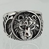 Treasure Bay Chunky Lion Design Silver Ring For Men Made