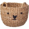 Carousel Home Set of 3 Seagrass Teddy Bear Storage Baskets