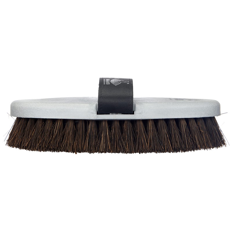 H.A.S HAAS Mould Horse Brush Large Silver 200 x 85,Medium