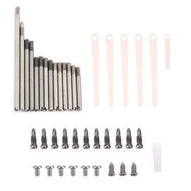 Clarinet Repair Parts Set, Rollers Screws Clarinet Springs Mounting Screws Adjustment Screw