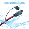Norkmdi 7.9FT SAE Battery Alligator Clip Wire Harness with On/Off