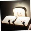 Ciieeo Toast Night Light for Nursery Adorable Bedside Lamp with