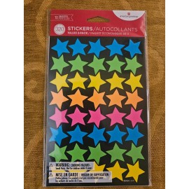 NEW American Greetings Stickers Stars Smiles 10 Sheets 320 Stickers