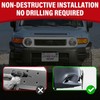 No Drill Front License Frame Compatible with Toyota Venza 2021-2024