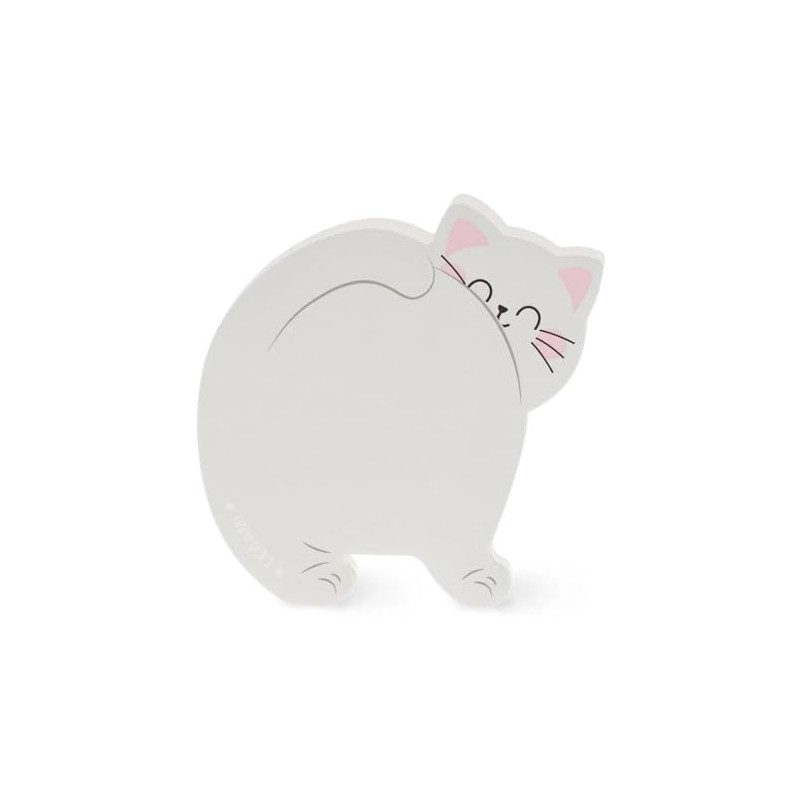 Legami - Lovely Notes - Sticky Note Pad Cat, HSS0001,