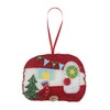 Trimits Christmas Felt Decoration Kits, 9 x 11.5cm, Xmas Caravan,