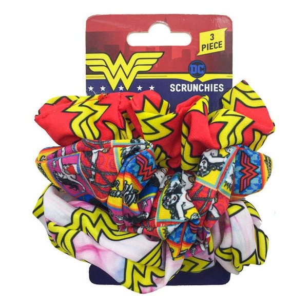 Spoontiques Wonder Woman Scrunchies, 1 count
