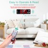 ORIA Digital Alarm Clock, 13" Large Display Wall Clock with