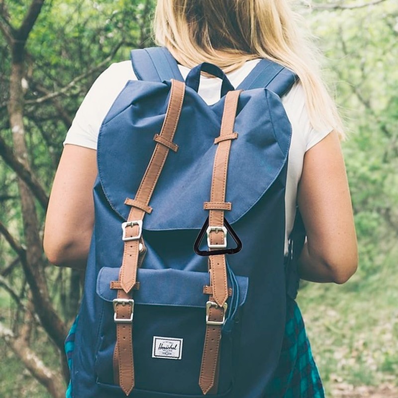 6 Pcs Durable Hook Kettle Buckle Triangle Outdoor Camping Hiking