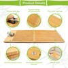 Essenhome Foldable Fish Cleaning Board with Clamp - Extra Large