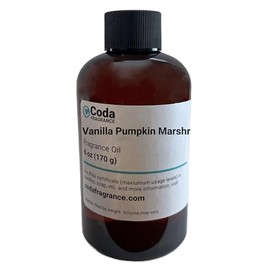 Vanilla Pumpkin Marshmallow (Type) Fragrance Oil | by Coda Fragrance | for Candles, soap, and More (1, Ounces)