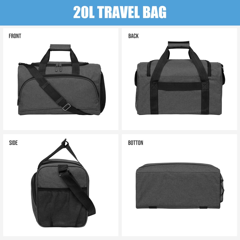 Finnhomy 20L Underseat Cabin Bag,Carry On Luggage for Airlines, Travel