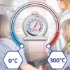 Set of 3 Oven Thermometers Made of Steel from 0°