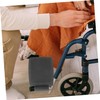 Baluue 2pcs Wheelchair Footrest Pad Elevating Leg Rest Accessory for